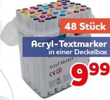 Acryl-Textmarker