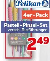 Pastell-Pinsel-Set