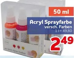 Acryl Sprayfarbe