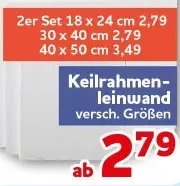 Keilrahmen-Leinwand