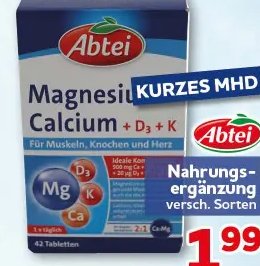 Nahrungsergänzung