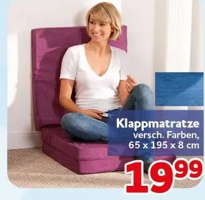 Klappmatratze