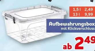 Aufbewahrungsbox