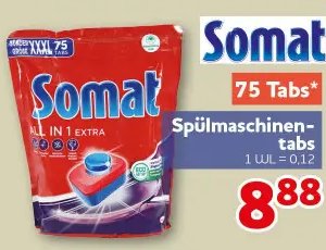 Spülmaschinen-tabs