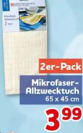 Mikrofaser-Allzwecktuch