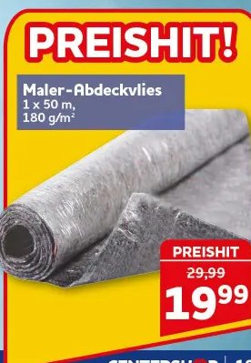 Maler-Abdeckvlies