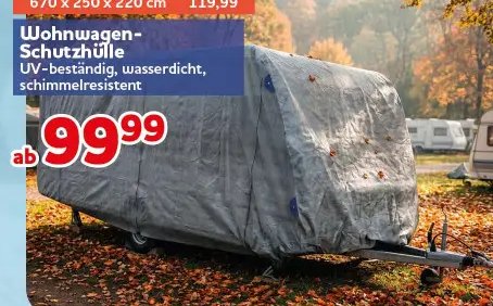 Wohnwagen-Schutzhülle