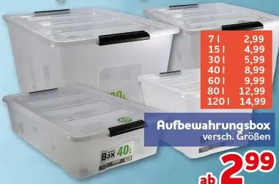 Aufbewahrungsbox