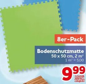 Bodenschutzmatte