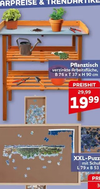 Pflanztisch