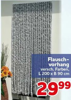 Flausch-vorhang