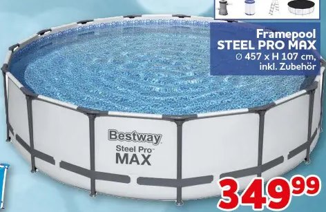 Frampepool STEEL PRO MAX