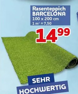 Rasenteppich BARCELONA