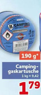 Camping-gaskartusche
