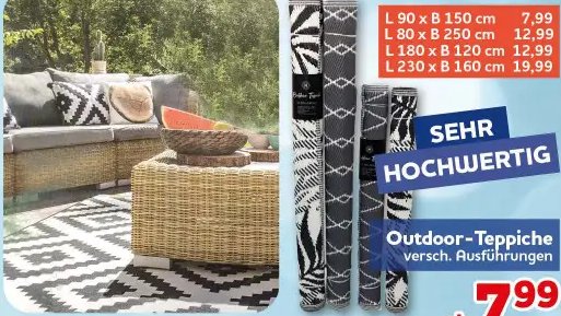 Outdoor-Teppiche