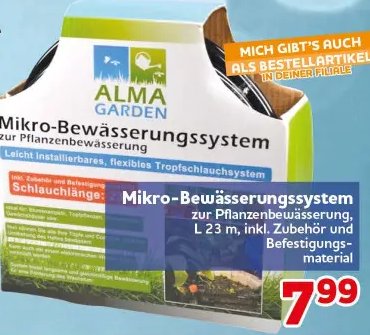 Mikro-Bewässerungssystem