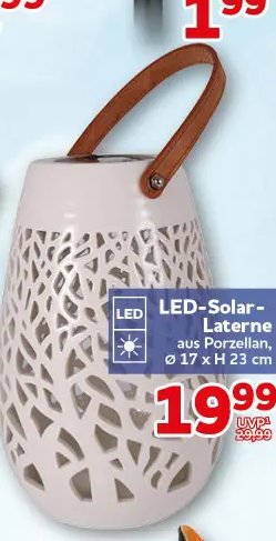 LED-Solar-Laterne
