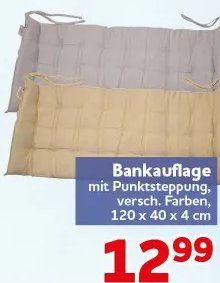 Bankauflage