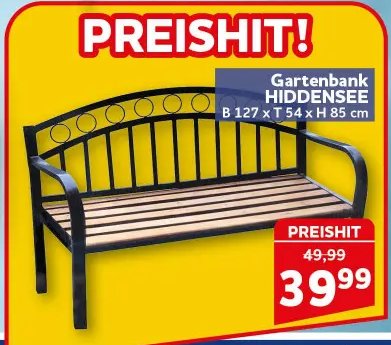 Gartenbank HIDDENSEE