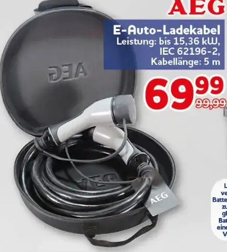 E-Auto-Ladekabel