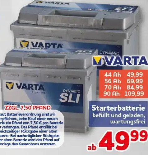 Starterbatterie