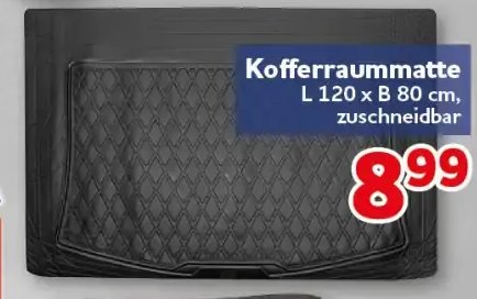 Kofferraummatte