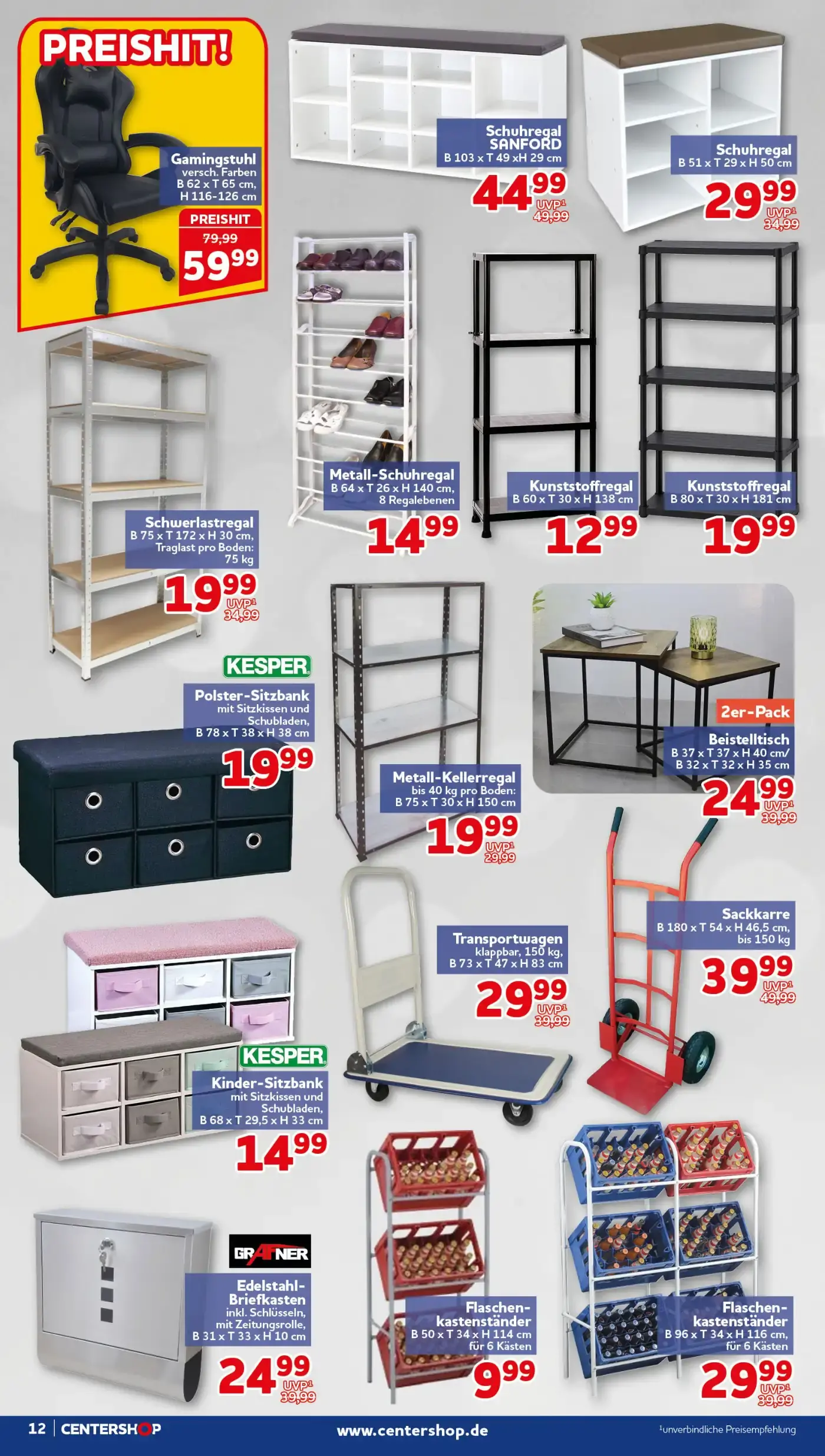 Centershop Prospekt Seite 12