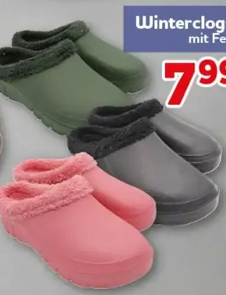 Winterclogs mit Fell