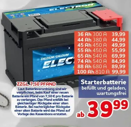 Starterbatterie