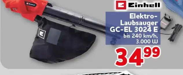 Elektro-Laubsauger GC-EL 3024 E
