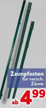 Zaunpfosten