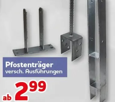 Pfostenträger
