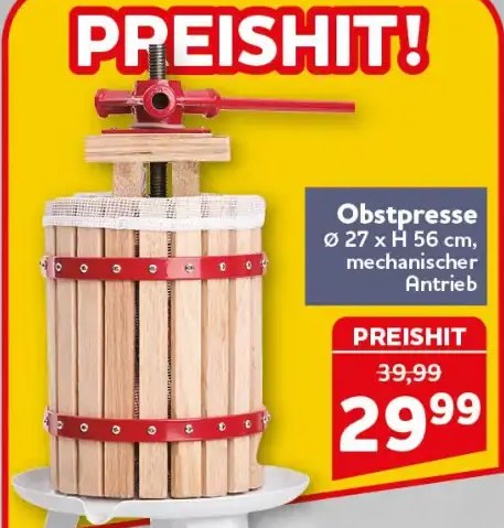 Obstpresse