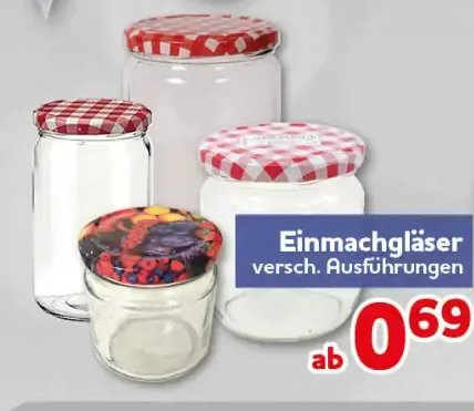 Einmachgläser