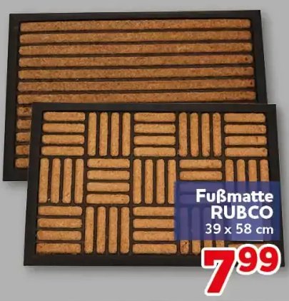 Fußmatte RUBCO