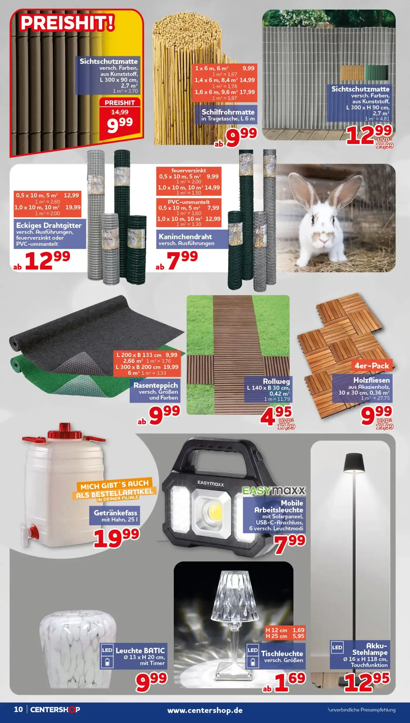 Centershop Prospekt Seite 10