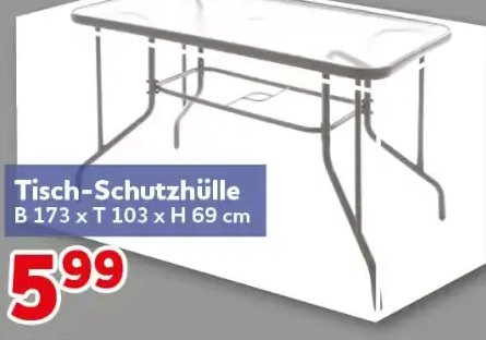Tisch-Schutzhülle