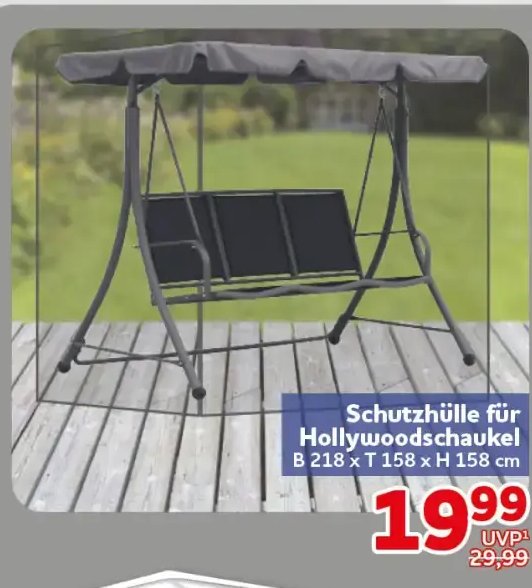 Schutzhülle für Hollywoodschaukel