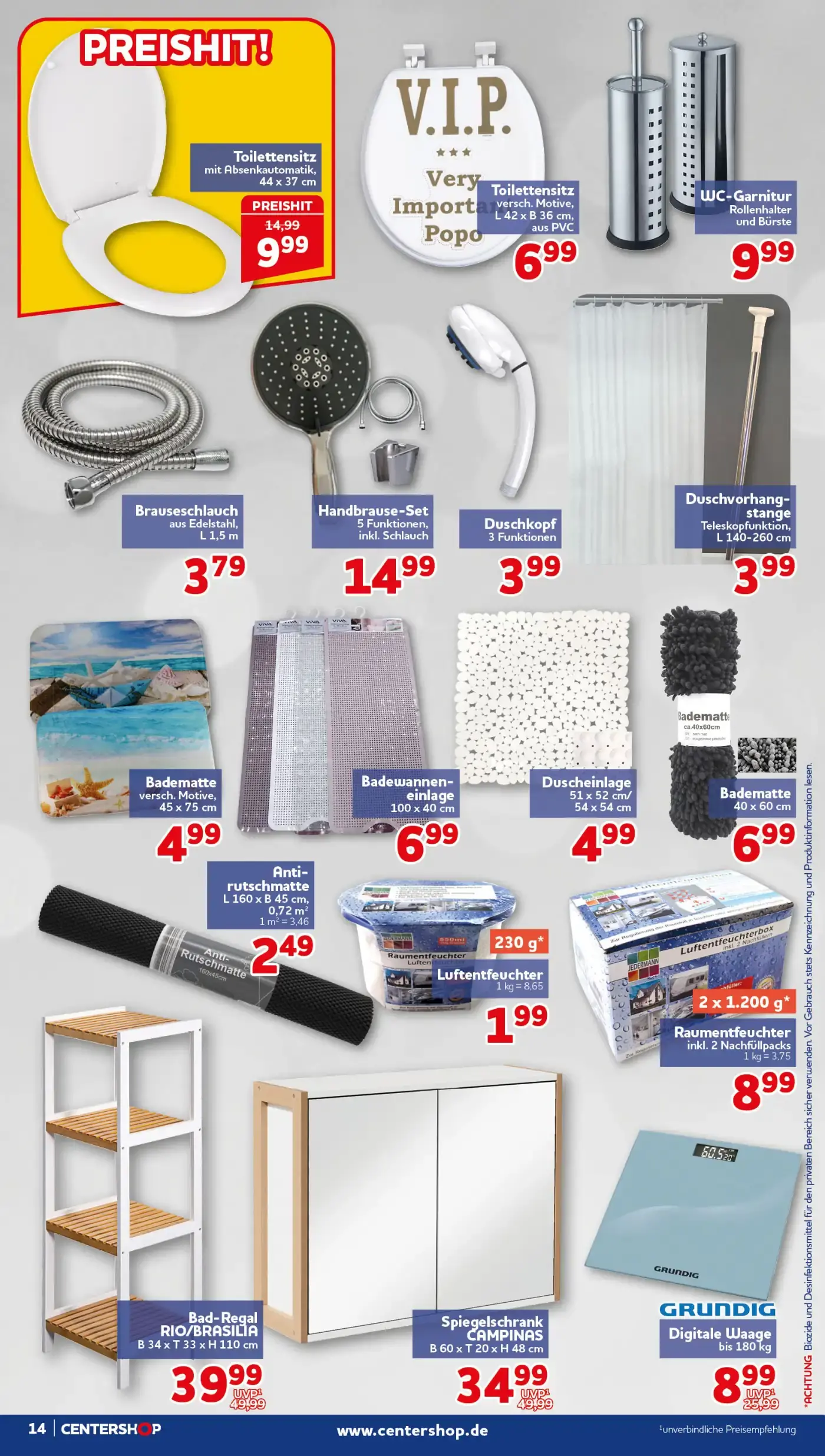 Centershop Prospekt Seite 14