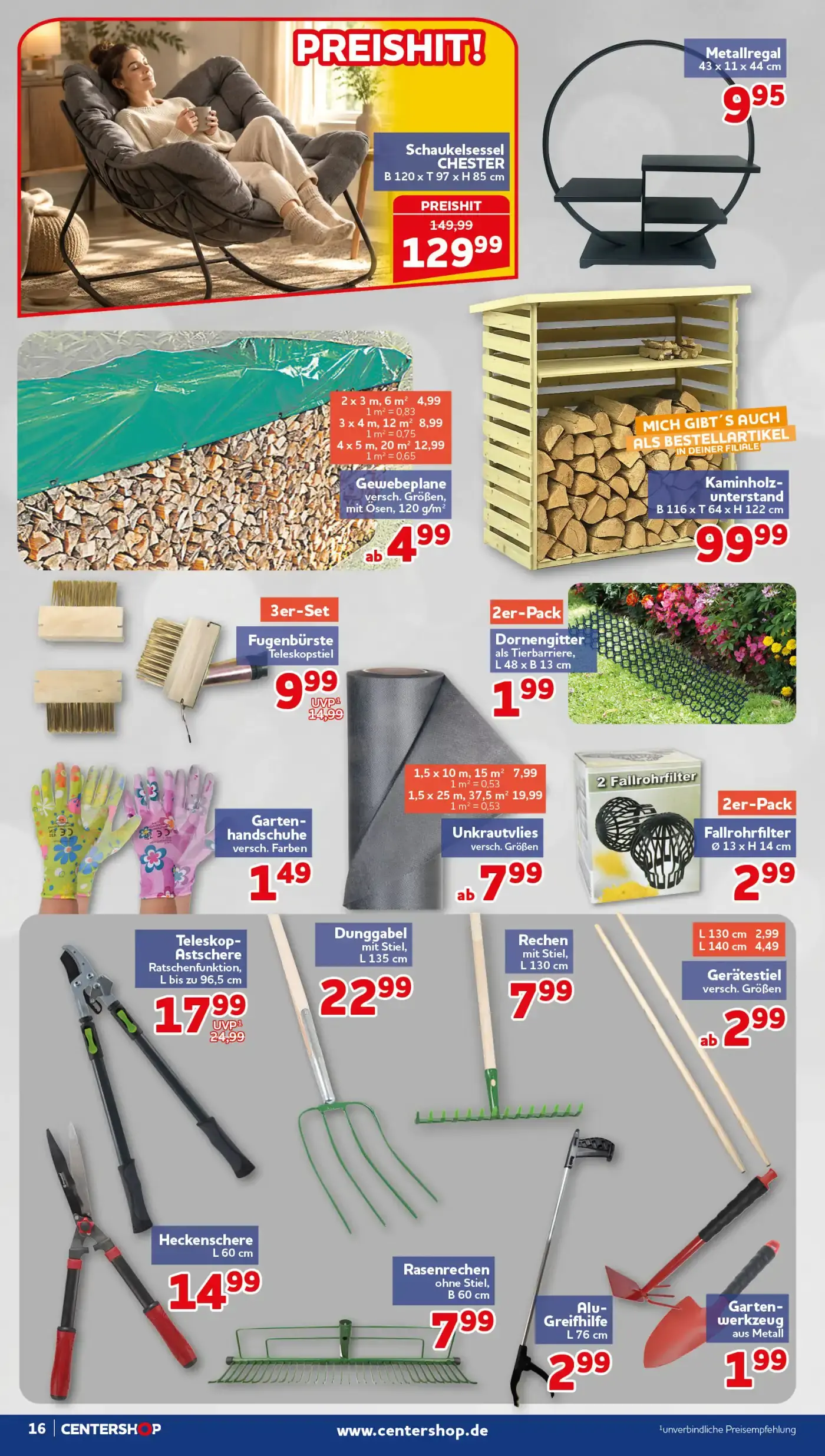 Centershop Prospekt Seite 16