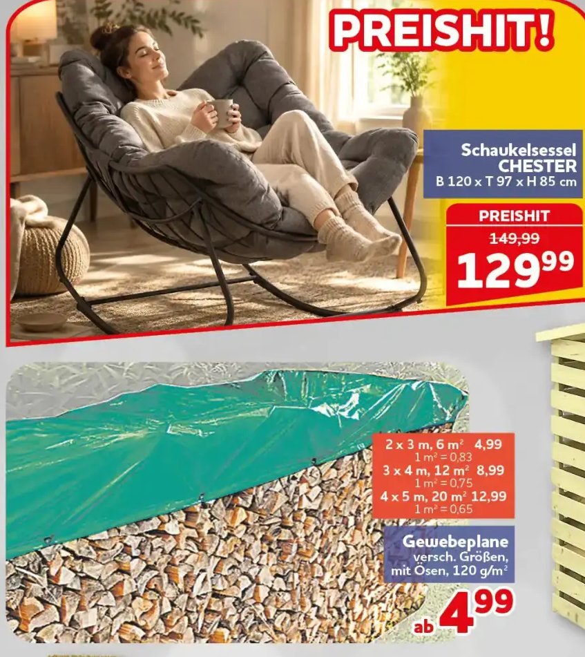 Schaukelsessel CHESTER