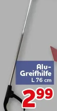 Alu-Greifhilfe