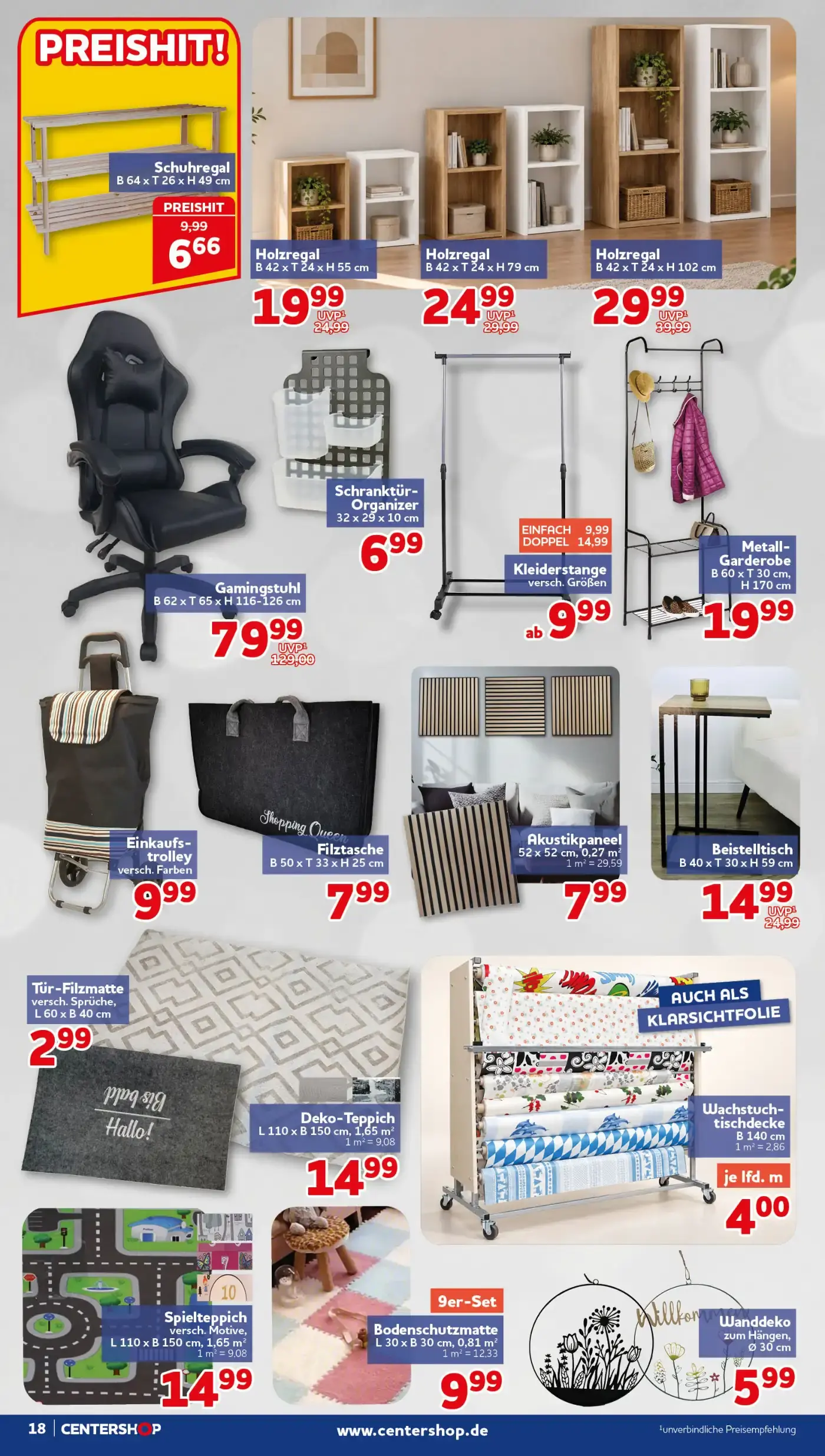 Centershop Prospekt Seite 18