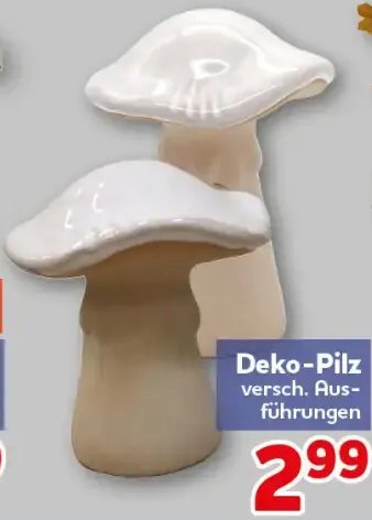 Deko-Pilz