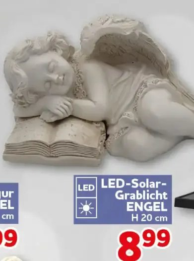 LED-Solar-Grablilcht ENGEL