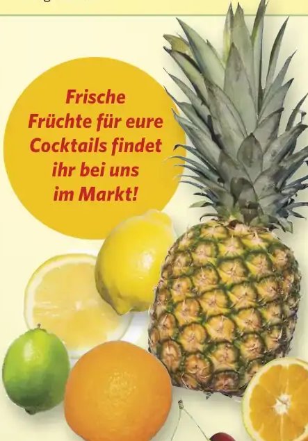 Frische Früchte für eure Cocktails