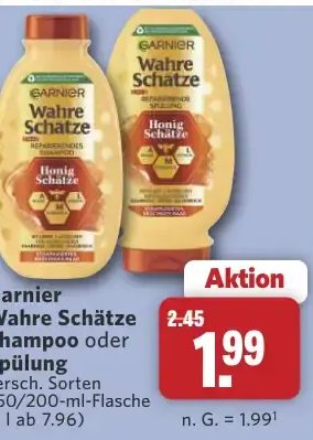 Garnier Wahre Schätze Shampoo oder Spülung