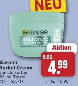 Garnier Sorbet Cream