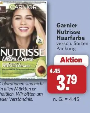 Garnier Nutrisse Haarfarbe