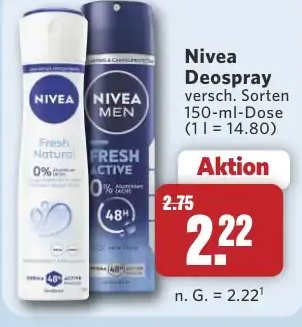 Nivea Deospray